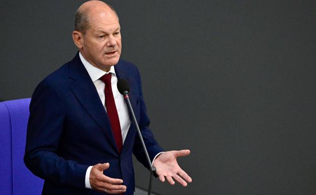 German Chancellor Olaf Scholz.