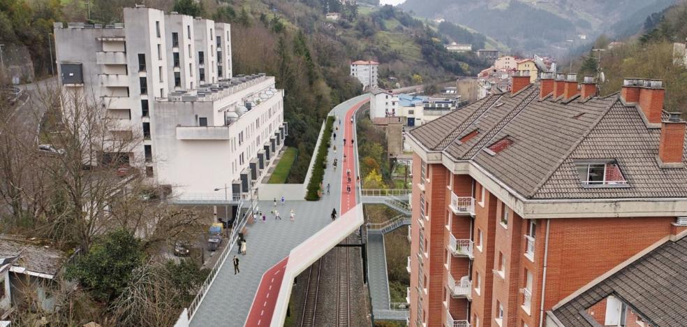 Eibar Adjudicado en 14,5 millones el paseo EstaciónAzitain con una