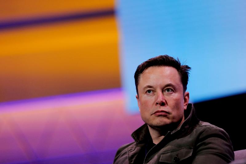 SpaceX owner and Tesla CEO Elon Musk speaks during the E3 gaming convention in Los Angeles