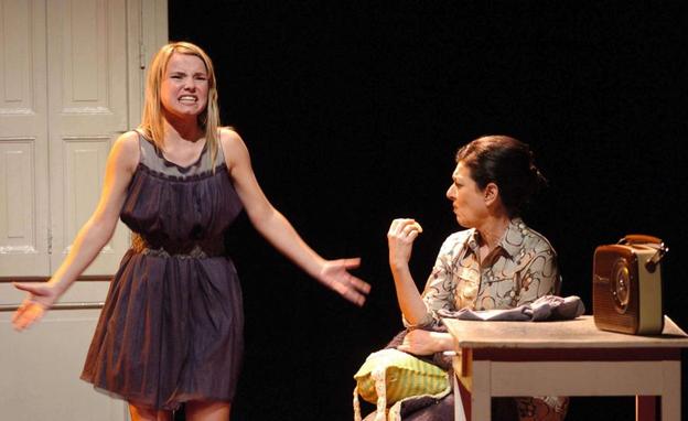 In 2007, with Teresa Calo, in 'Mujeres en sus camas'. 