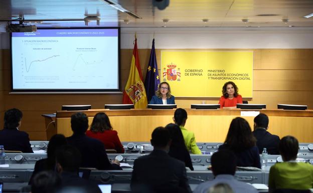 Apresentação do último quadro macroeconómico do Governo para o período 2022-2025./EP