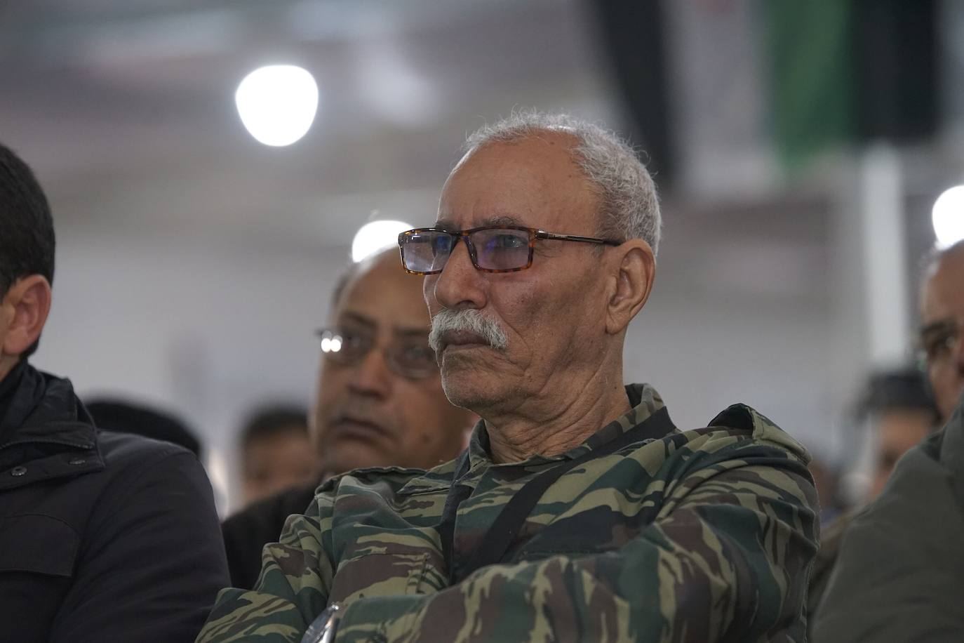 The Secretary General of the Sahrawi Arab Democratic Republic (RSAD), Brahim Gali. 